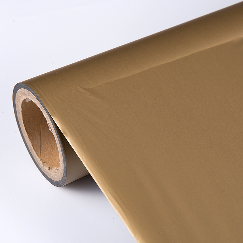 Low Breathable 2 Layer 100% Blackout TPU Film for Curtain Dark Brown + Black Masking Film